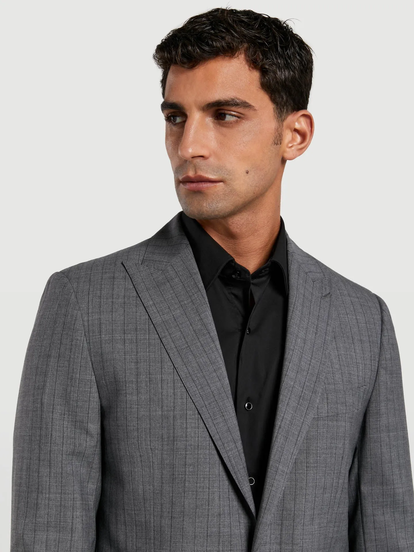 Slim fit party plain poplin comfort shirt