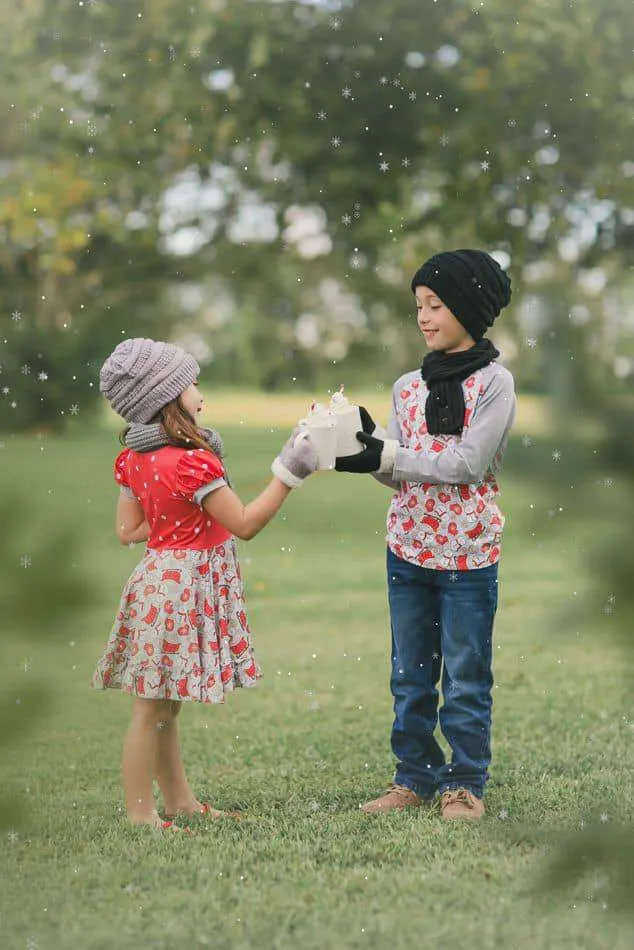 Snow Cute Twirl Dress