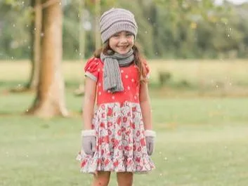 Snow Cute Twirl Dress