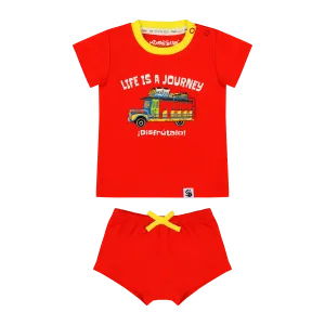 Suave Baby Tee and Bloomer Shorts Set