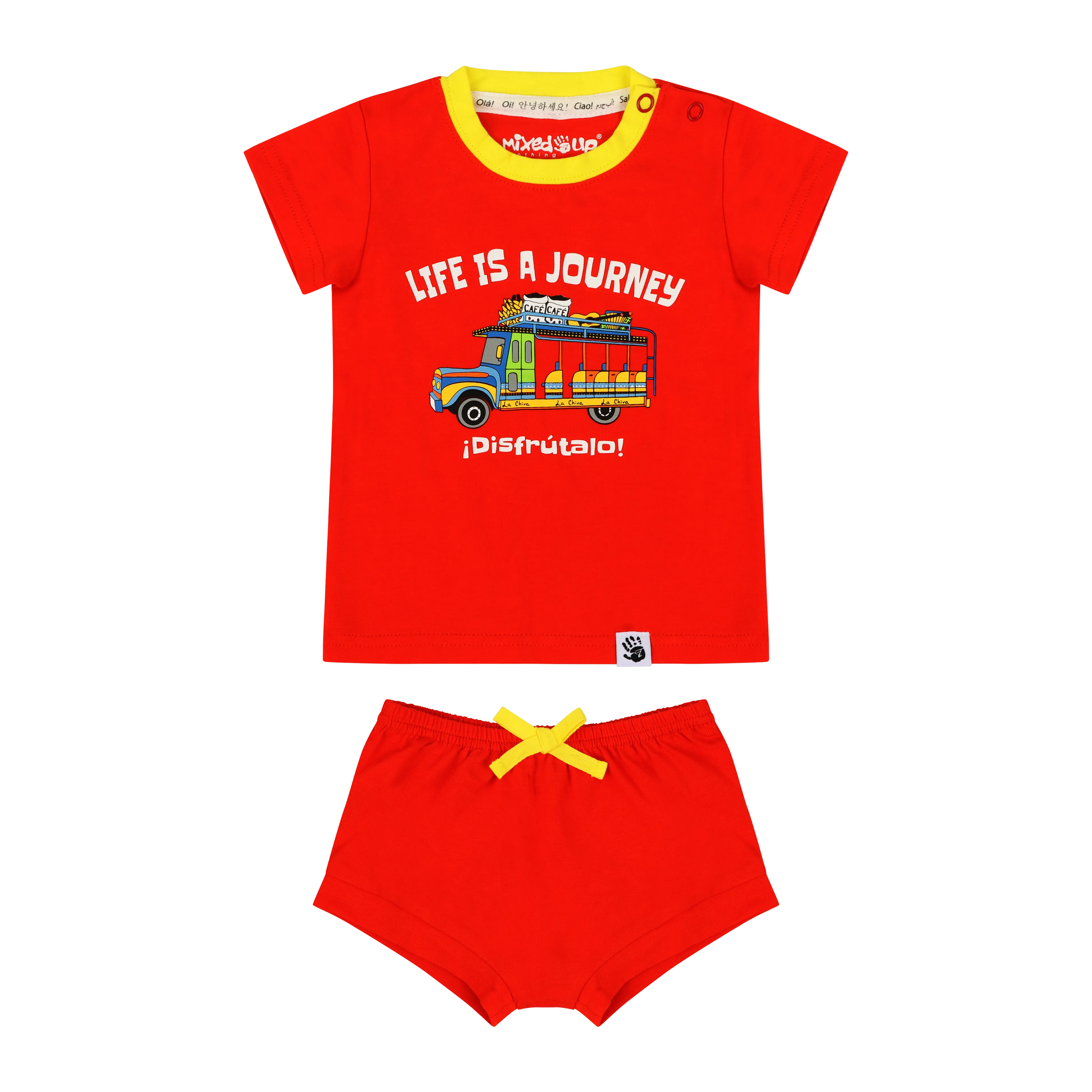 Suave Baby Tee and Bloomer Shorts Set