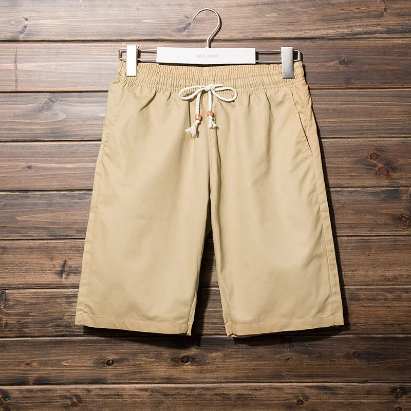 Summer Men Casual Shorts Bermuda Trendy Pants Beach Shorts