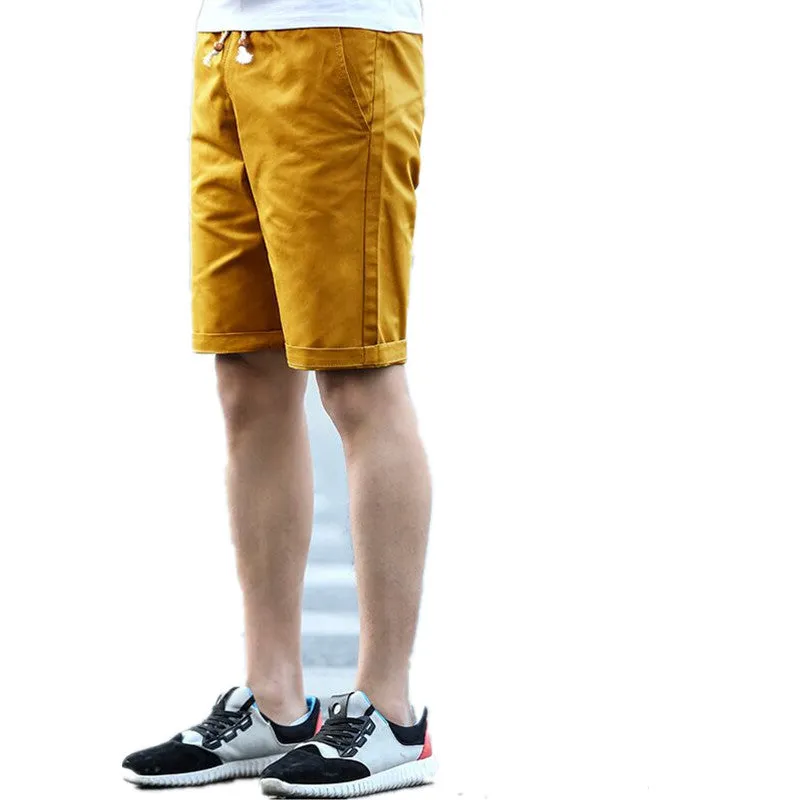 Summer Men Casual Shorts Bermuda Trendy Pants Beach Shorts