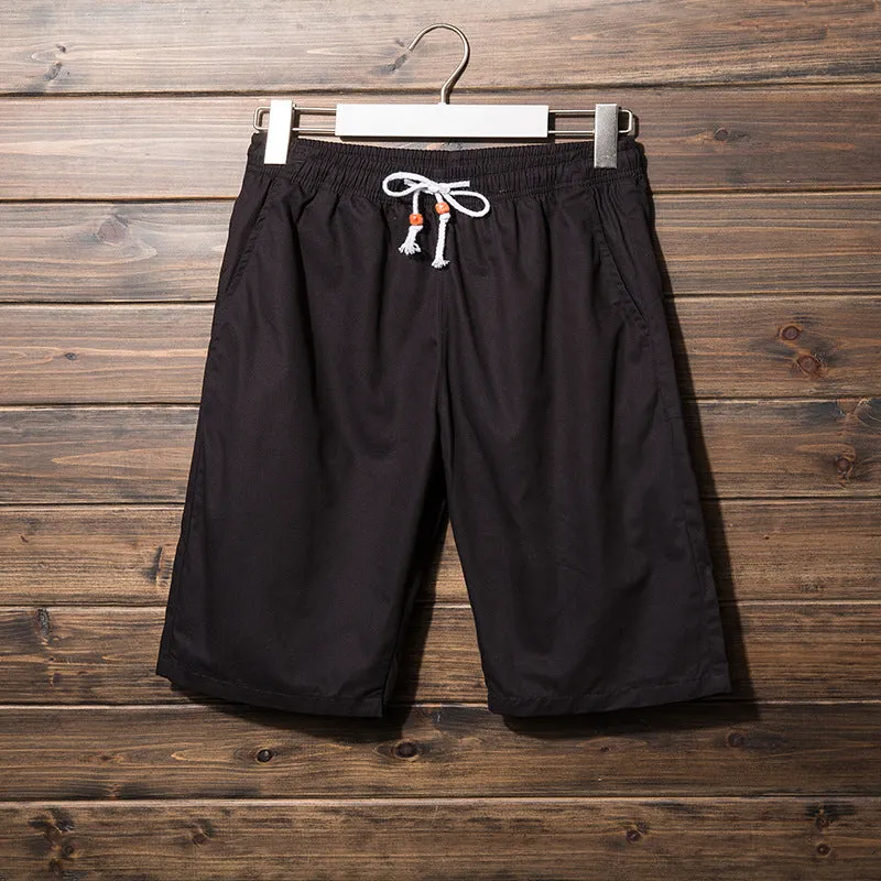 Summer Men Casual Shorts Bermuda Trendy Pants Beach Shorts