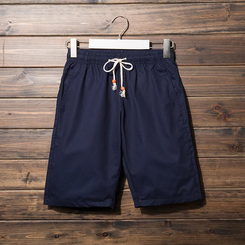 Summer Men Casual Shorts Bermuda Trendy Pants Beach Shorts