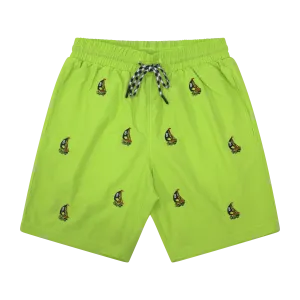 THE CLASSIC SWIM SHORTS-LIME