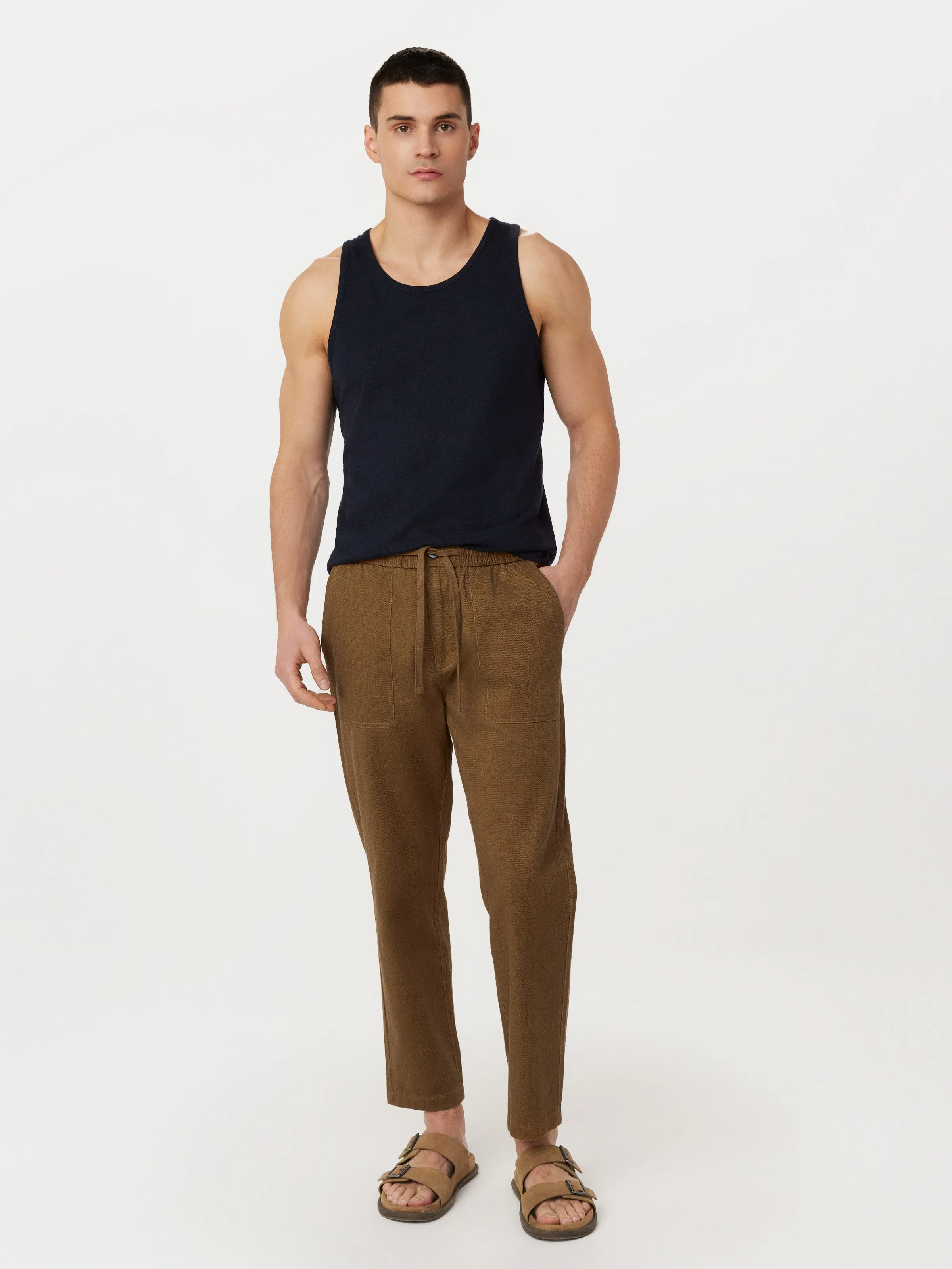 The Hemp Tank in Deep Blue