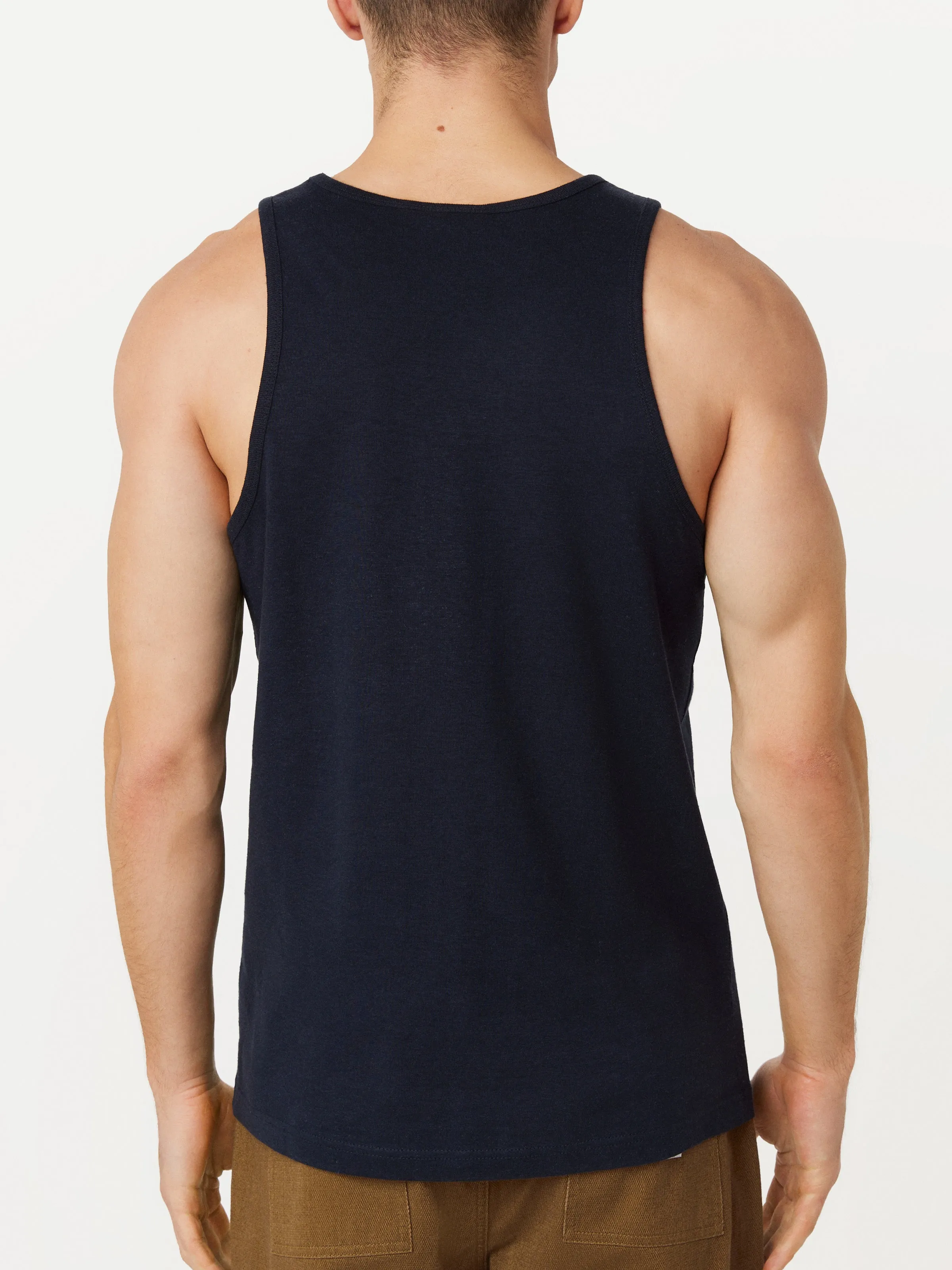 The Hemp Tank in Deep Blue