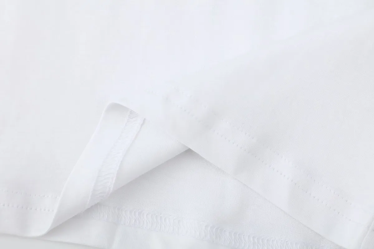 Toddler Boy's Casual White Long-Sleeve T-shirt