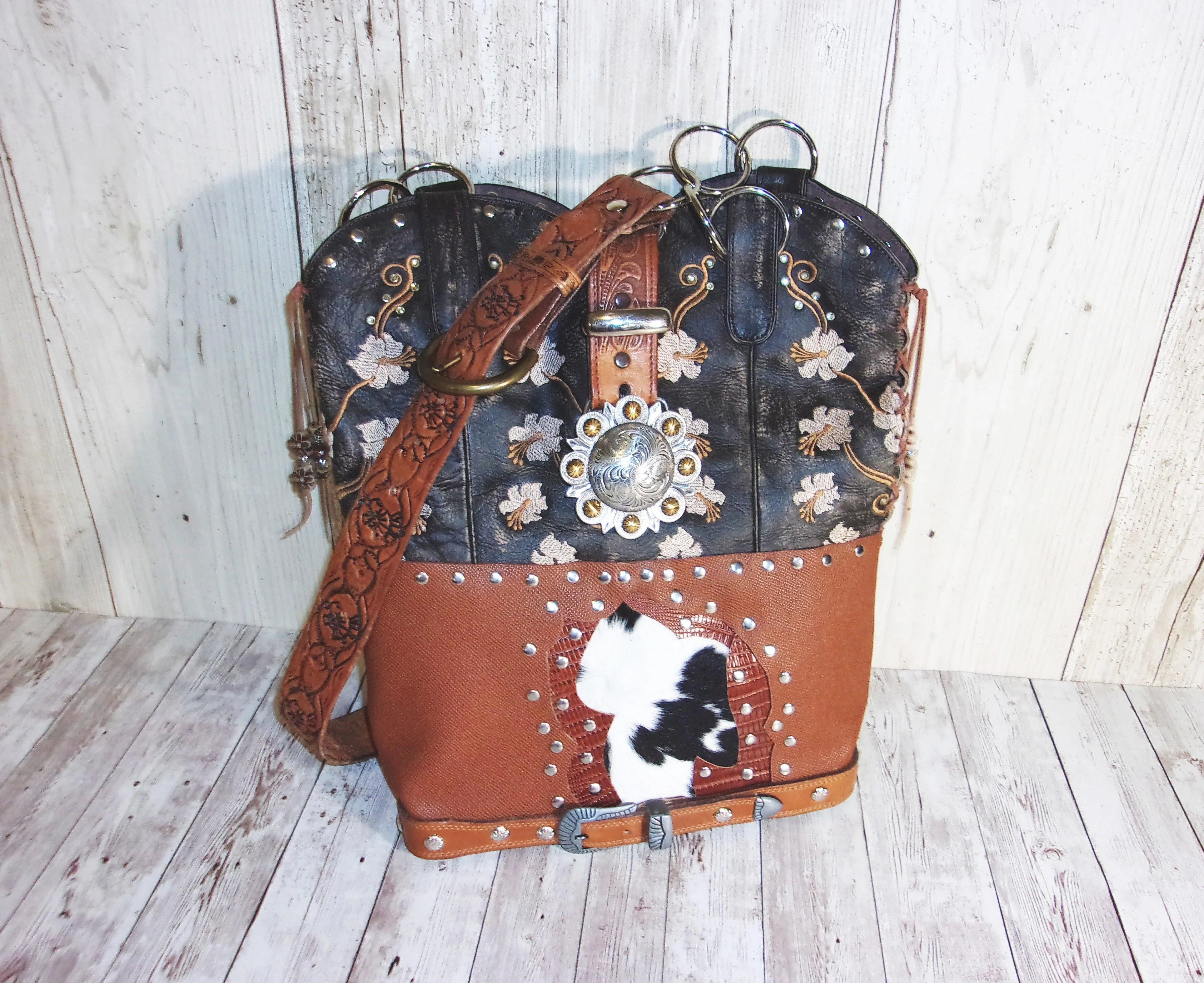 Top Shelf Cowboy Boot Purse TS277