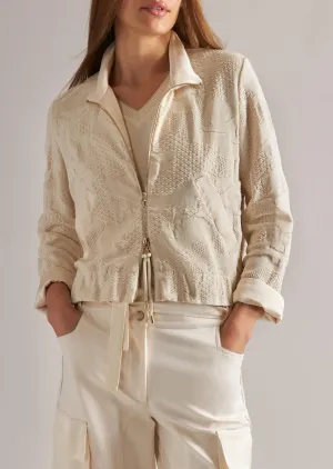 TRC-M701 BLACK FRILLCARDIGAN