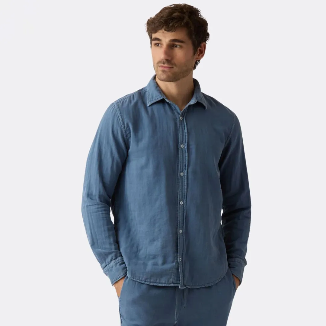 Triple Gauze Easy Shirt (Union Blue)
