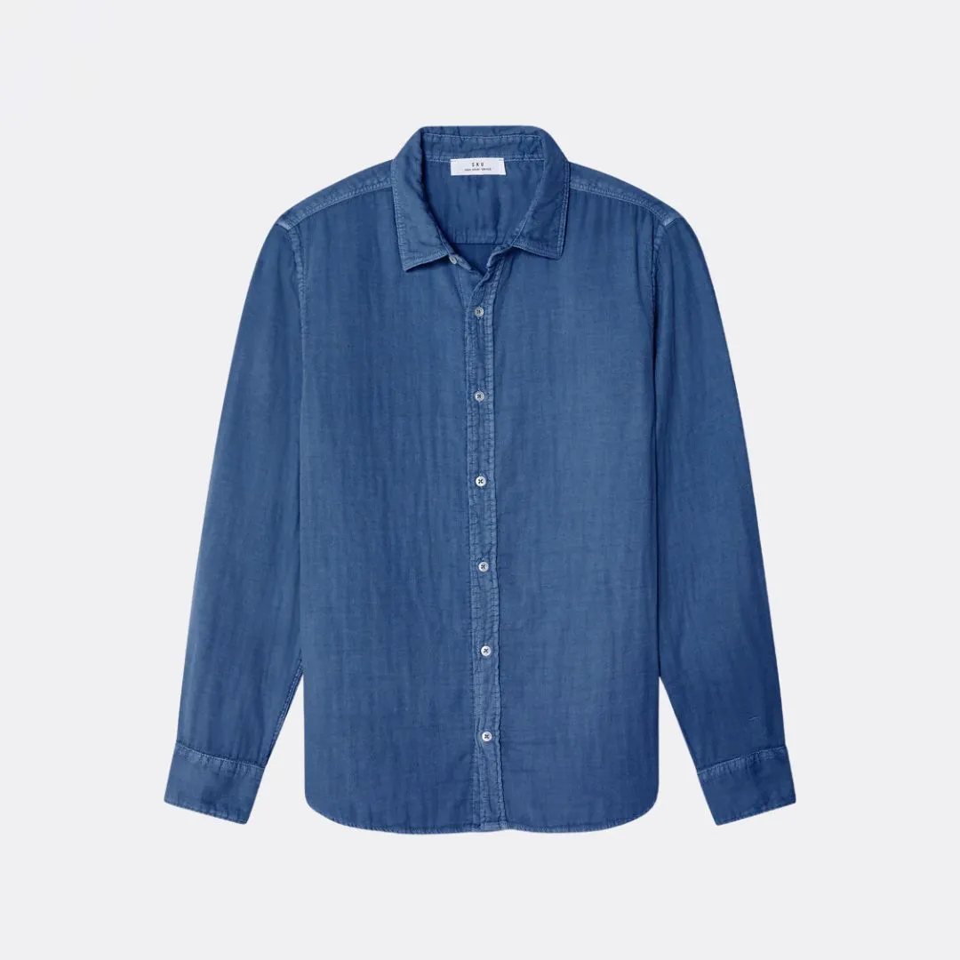 Triple Gauze Easy Shirt (Union Blue)