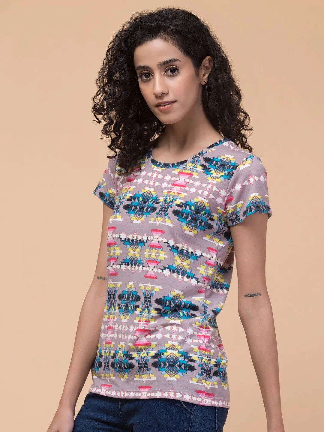 Vibrant Geometry T-Shirt