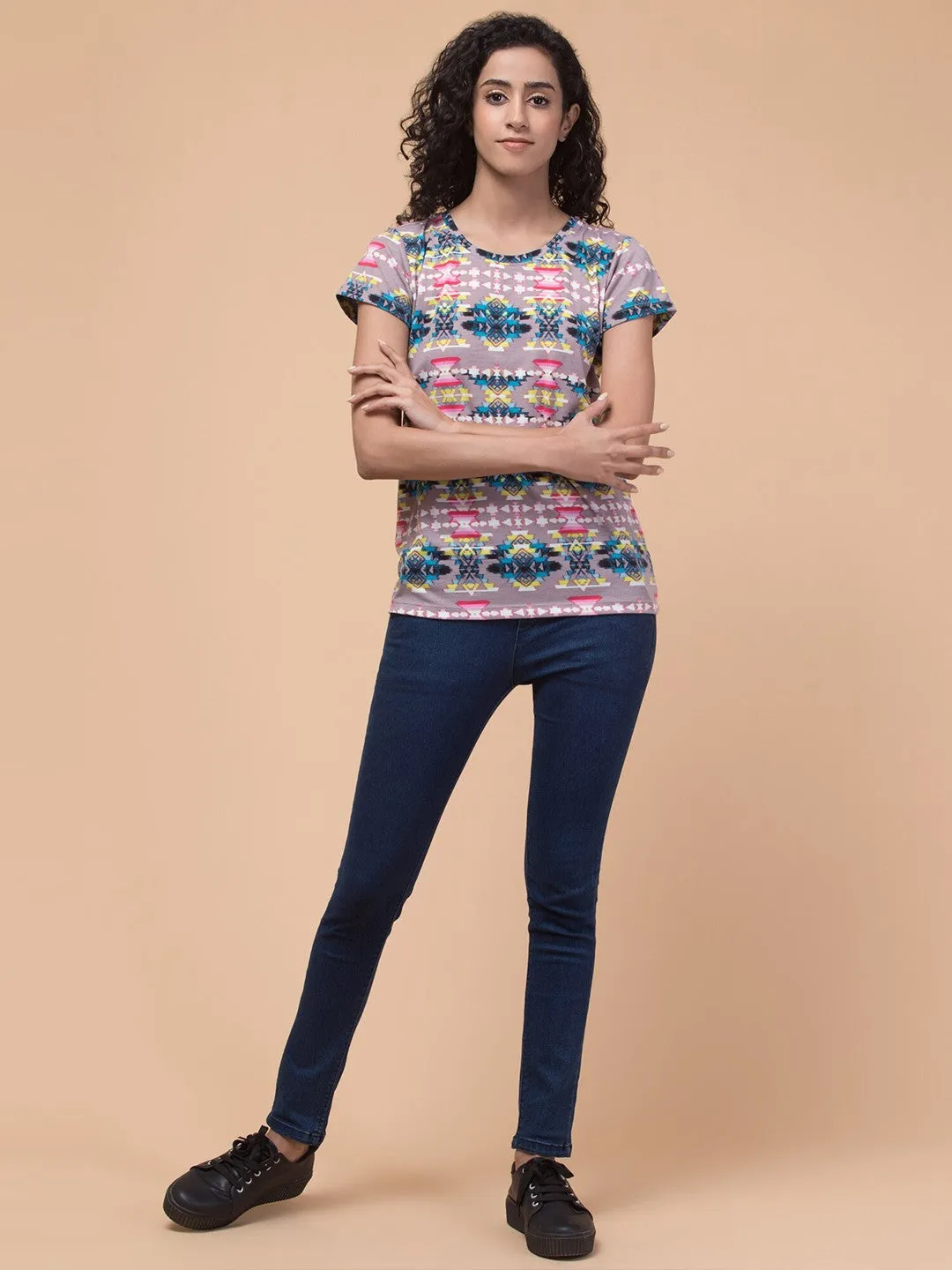 Vibrant Geometry T-Shirt