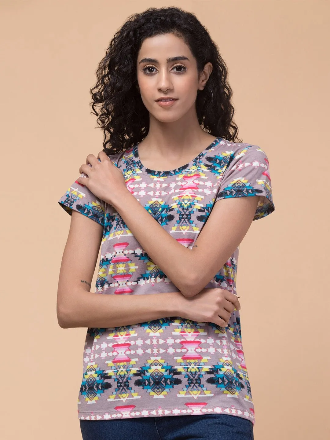 Vibrant Geometry T-Shirt