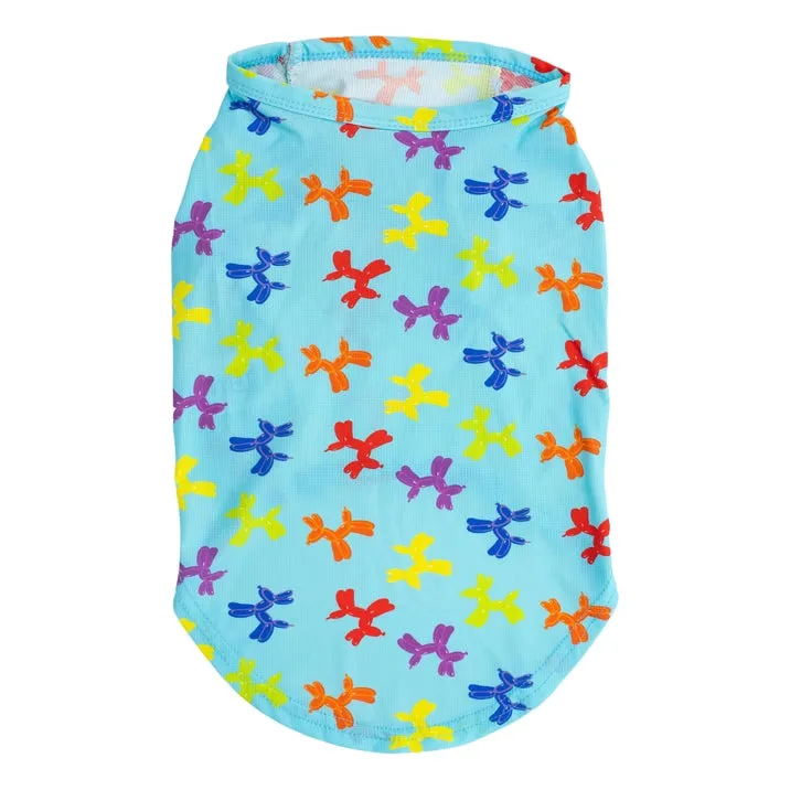 Vibrant Hound Balloon Dog Cooling  T Shirt