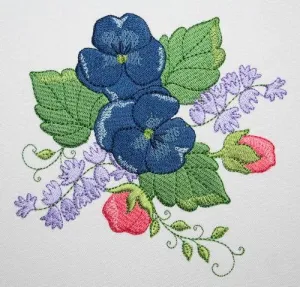 Vibrant Viola Blue