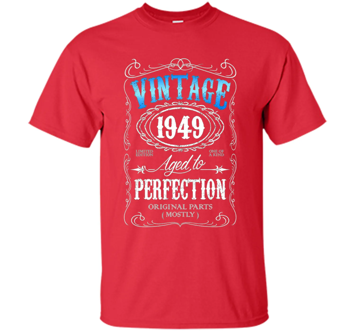 Vintage 1949 aged to perfection 67th birthday gift t shirt