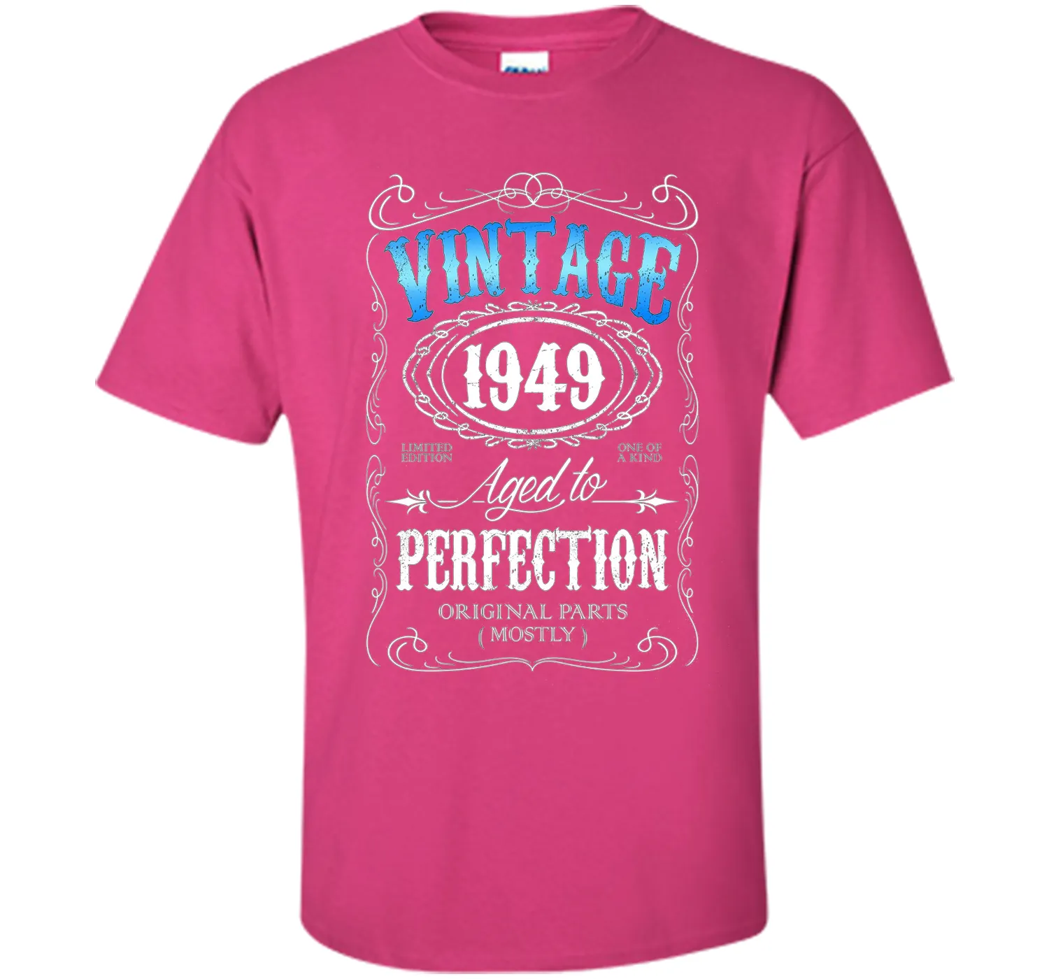 Vintage 1949 aged to perfection 67th birthday gift t shirt