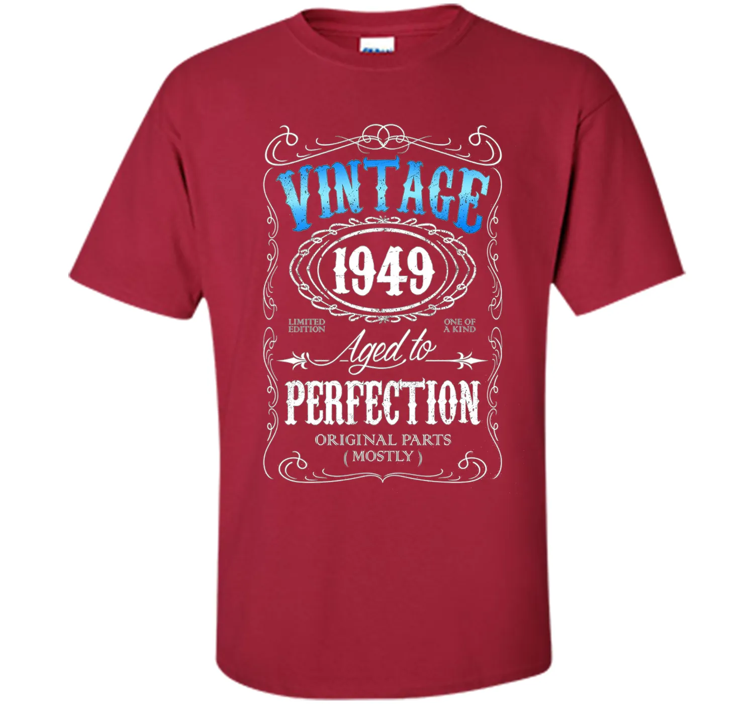 Vintage 1949 aged to perfection 67th birthday gift t shirt