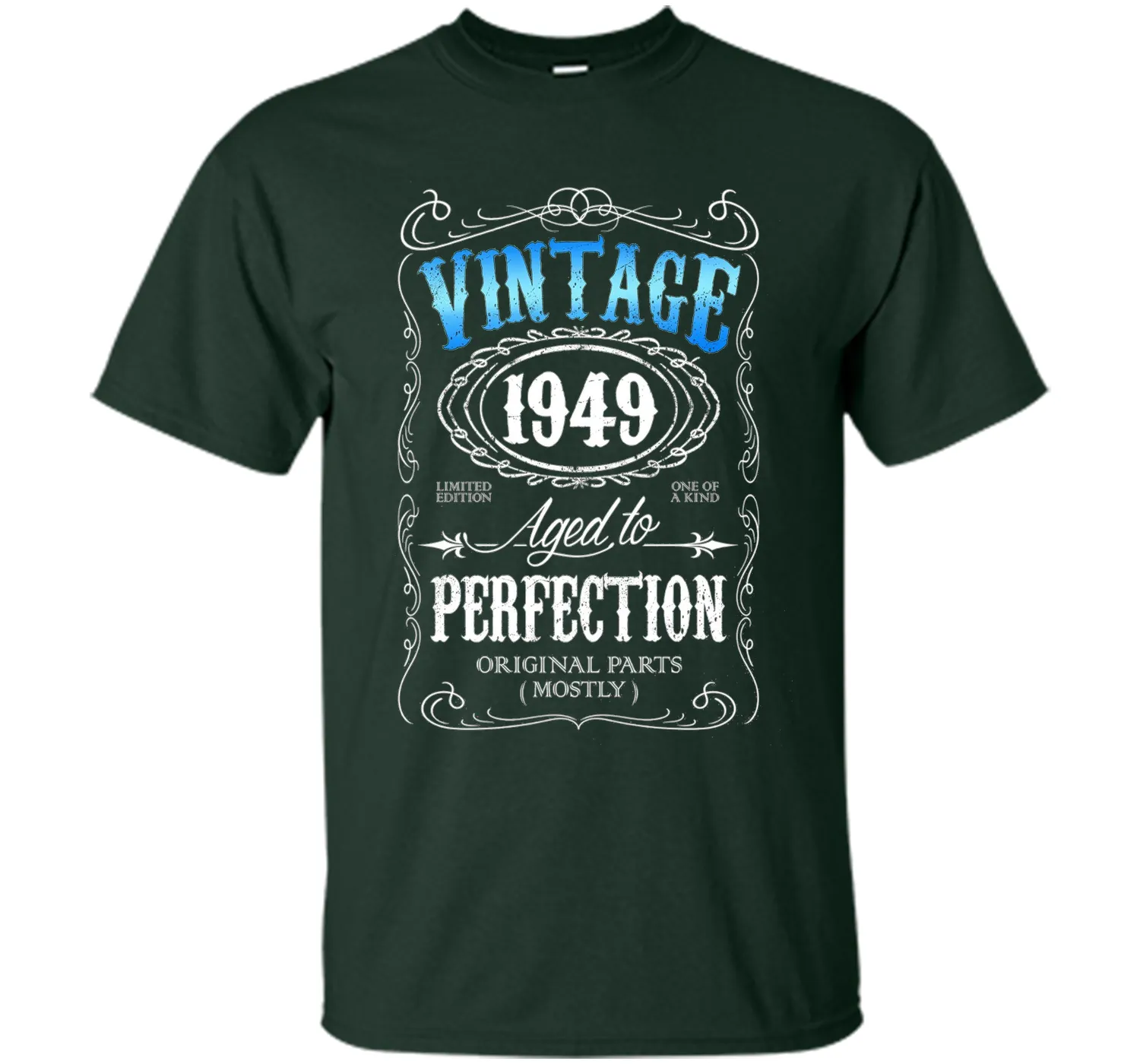 Vintage 1949 aged to perfection 67th birthday gift t shirt