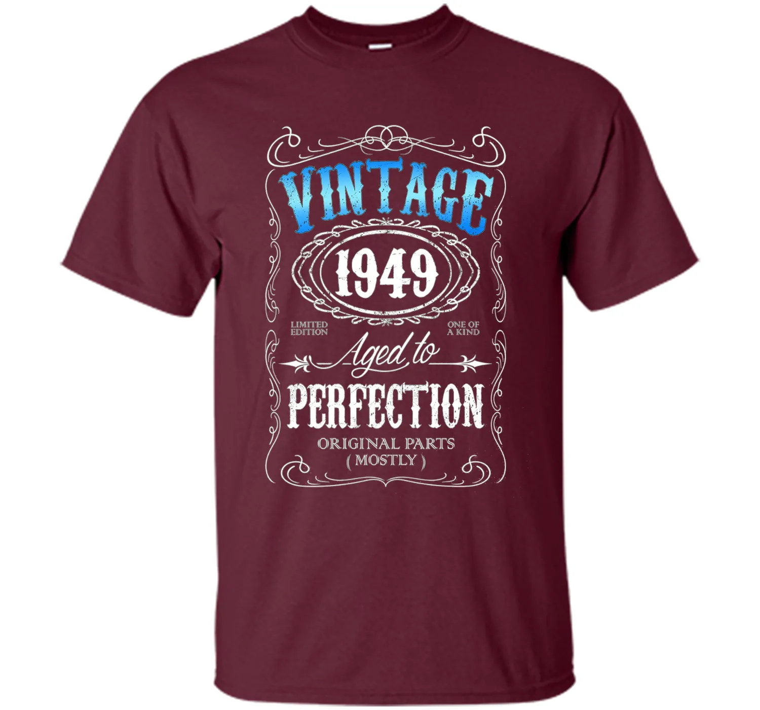 Vintage 1949 aged to perfection 67th birthday gift t shirt
