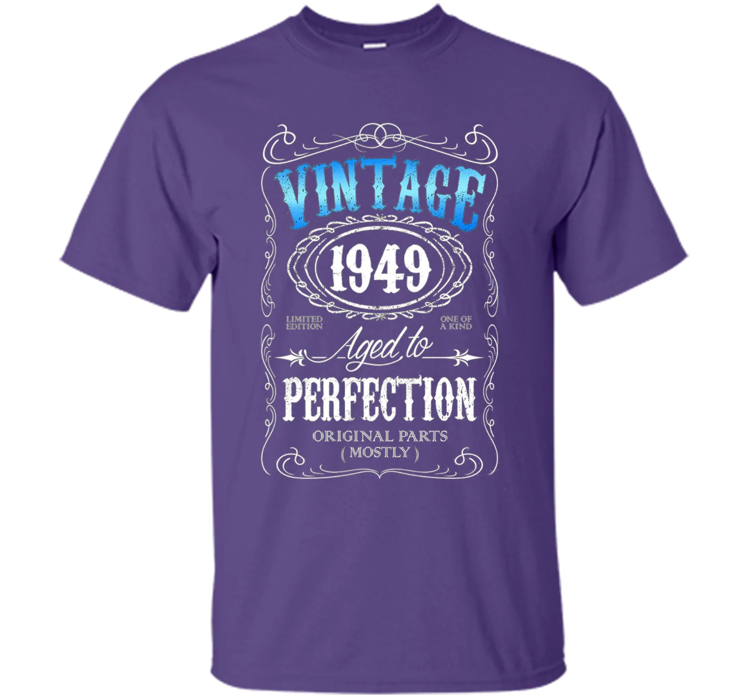 Vintage 1949 aged to perfection 67th birthday gift t shirt