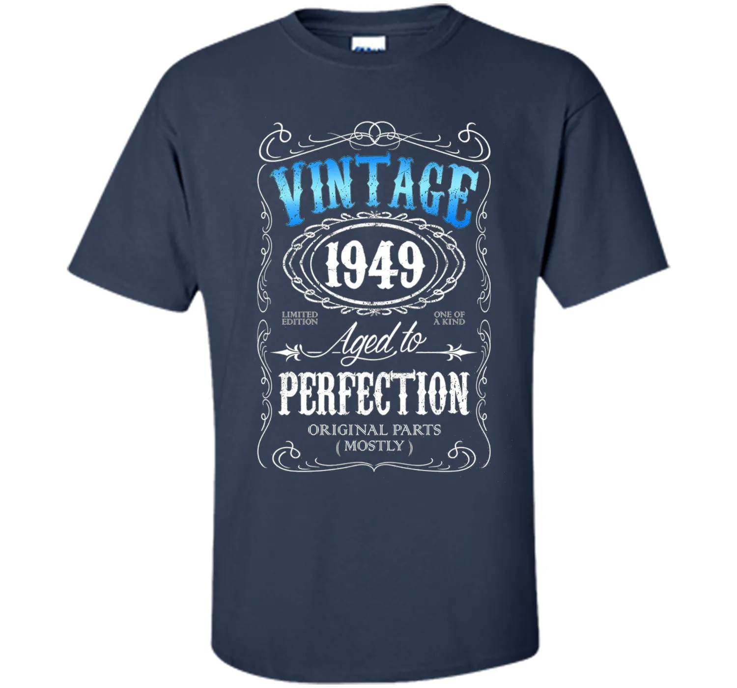Vintage 1949 aged to perfection 67th birthday gift t shirt