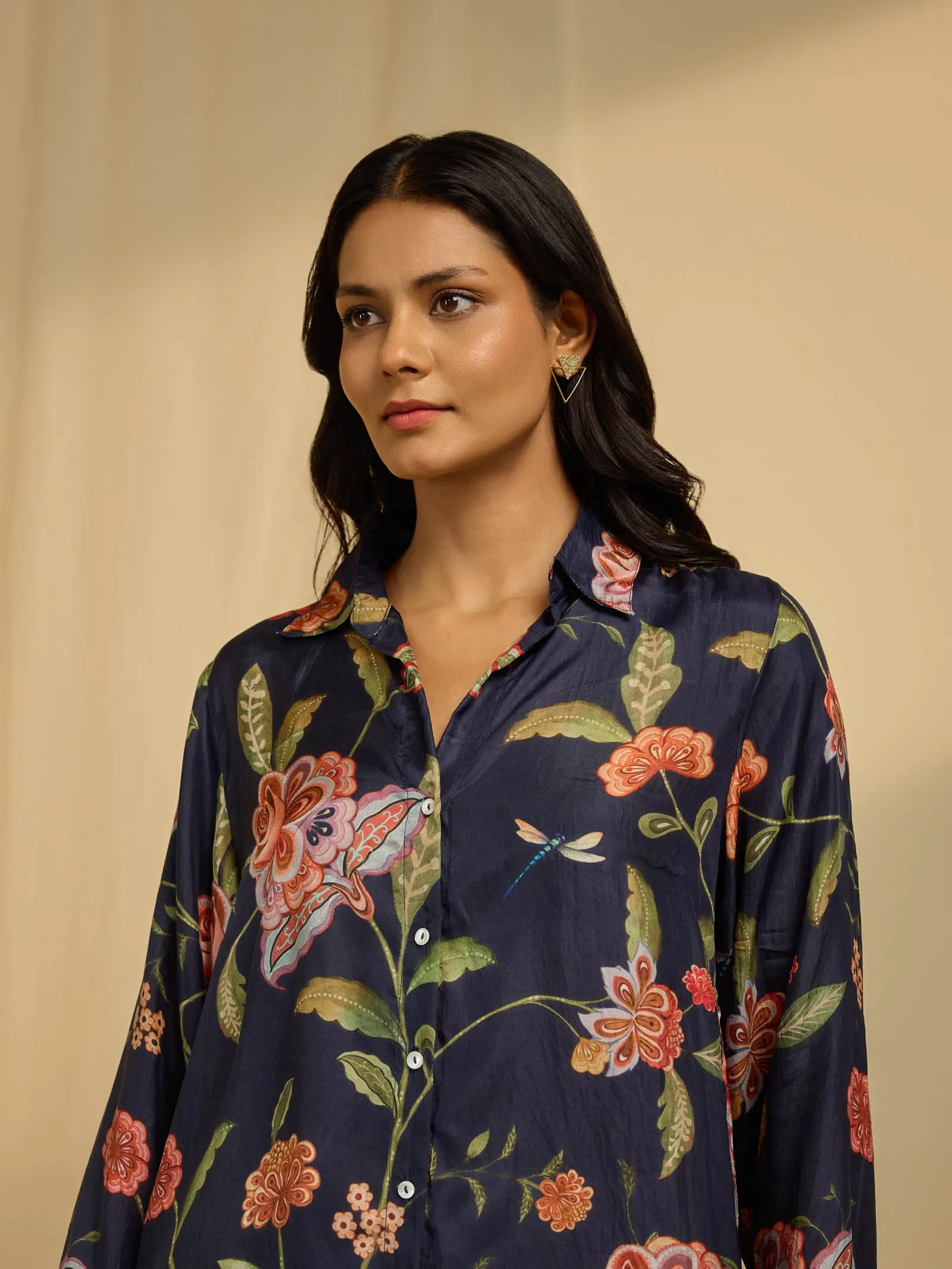 Vogue Silk Shirt - Cocktail