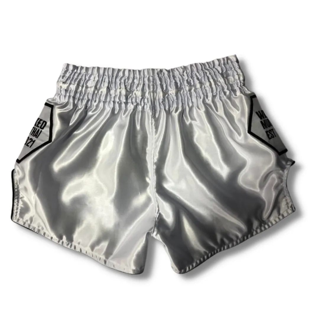 White Muay Thai Shorts