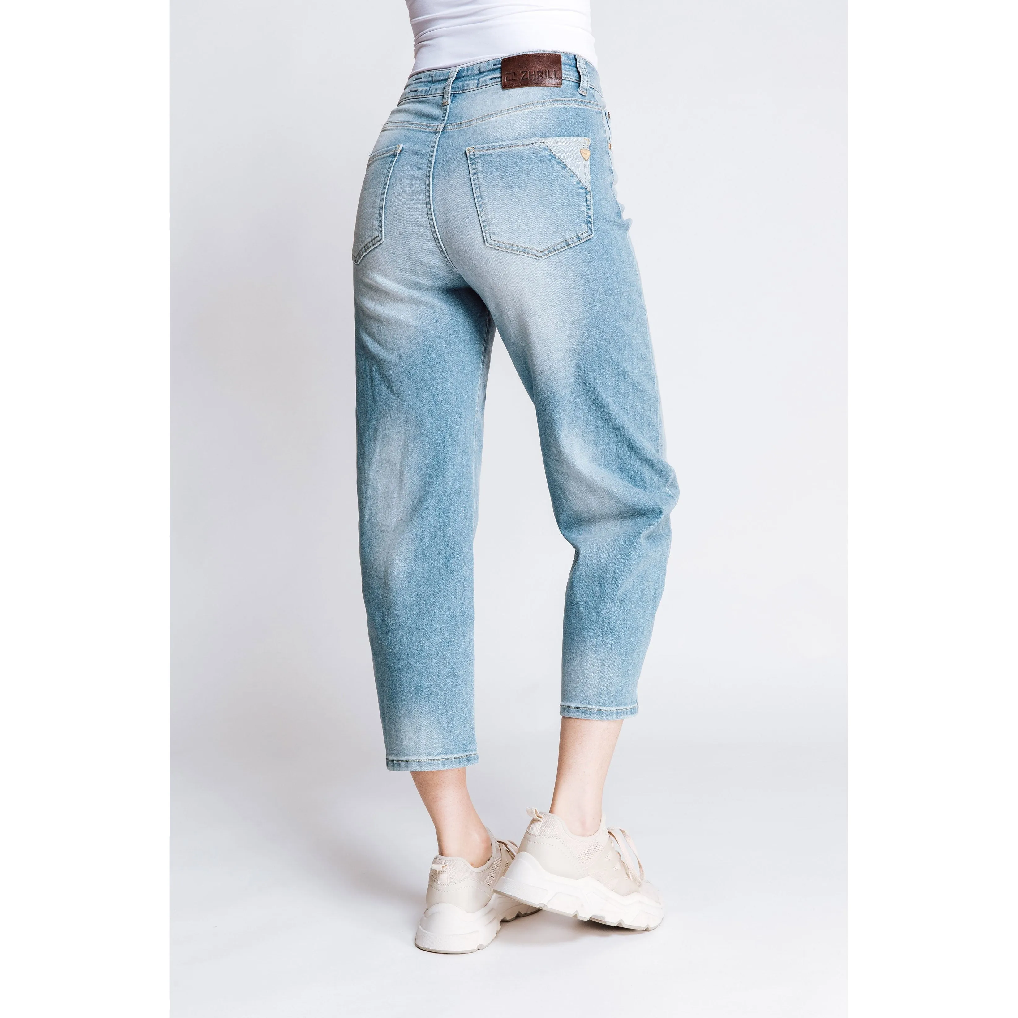 Wide Leg Denim Pants